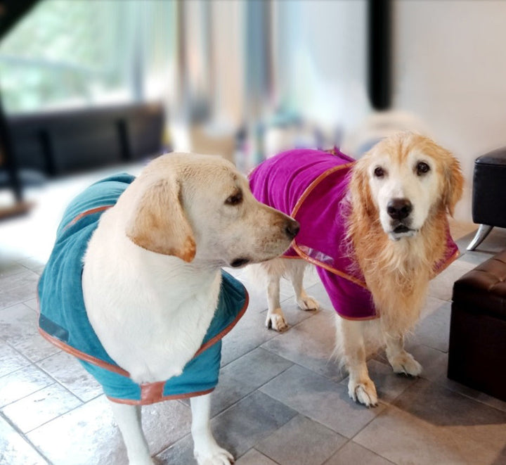 Experience the Ultimate Convenience with Our Quick Drying Absorbent Pet Bath Towel