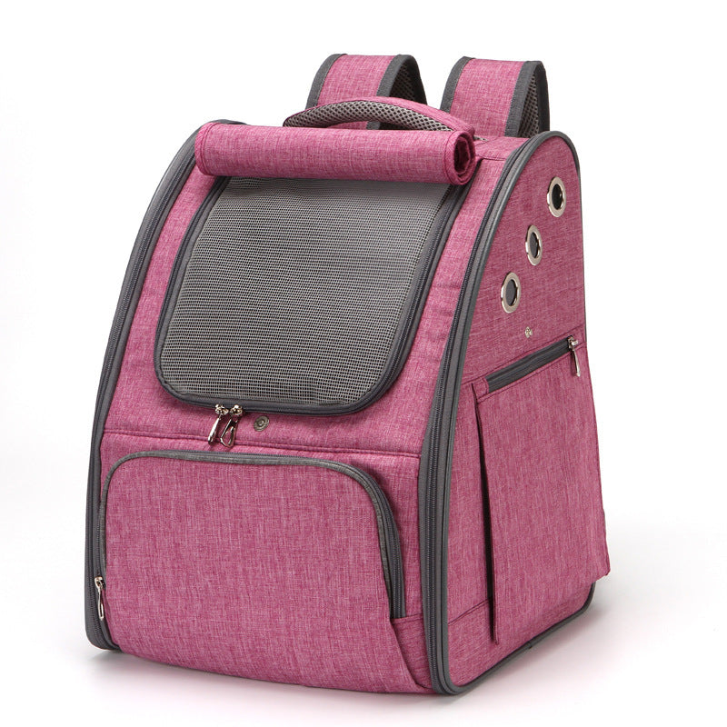 The Ultimate Foldable Breathable Pet Carrier Travel Backpack Bag