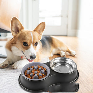 Enhance Your Pet's Dining Experience with the Removable Pet Slow Feeding Bowl