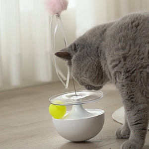 Interactive Pet Self Balancing Tumbler Stick Toy: The Ultimate Playtime Companion for Your Cat